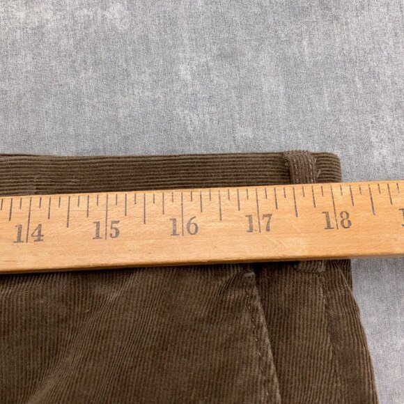 Lauren Ralph Lauren Pants Mens 36W x 30L Brown Corduroy Cotton Stretch 90s‎ VTG - Picture 4 of 12